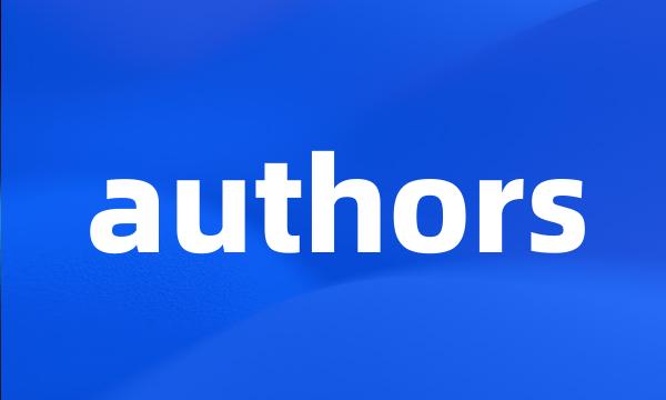 authors