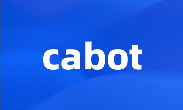 cabot