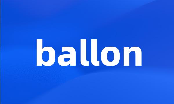 ballon