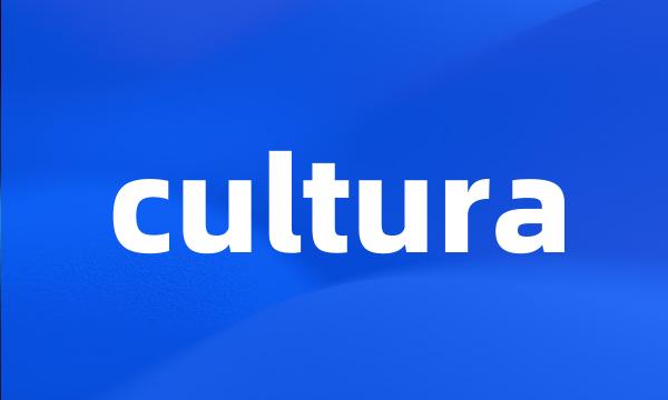 cultura