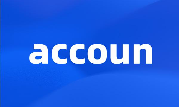 accoun