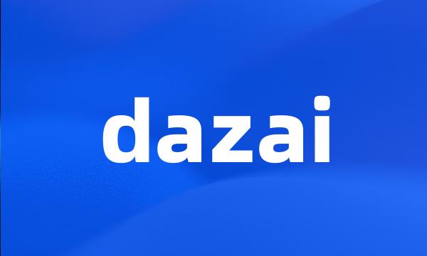 dazai