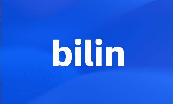 bilin