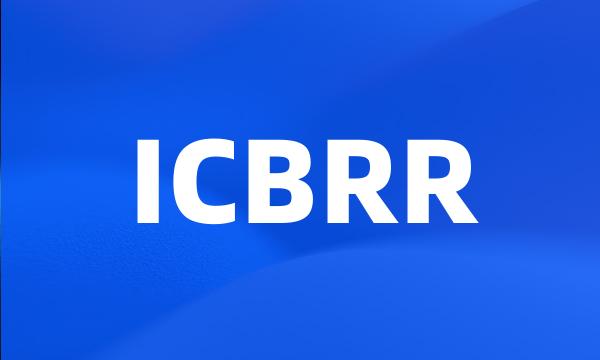 ICBRR