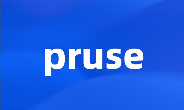 pruse