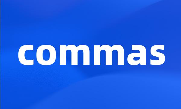 commas