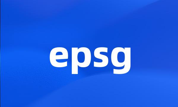 epsg