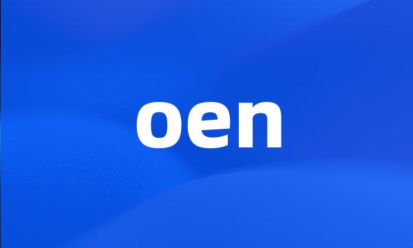 oen