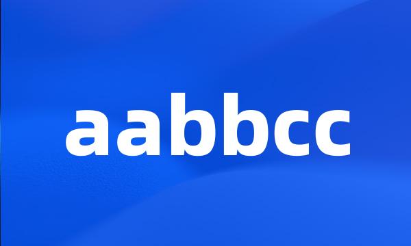 aabbcc