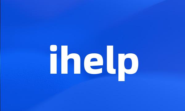 ihelp