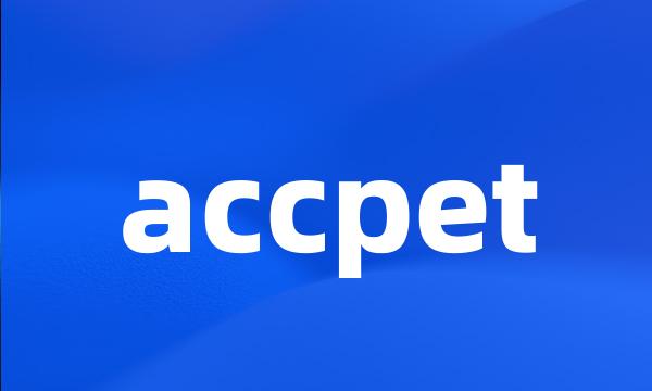 accpet