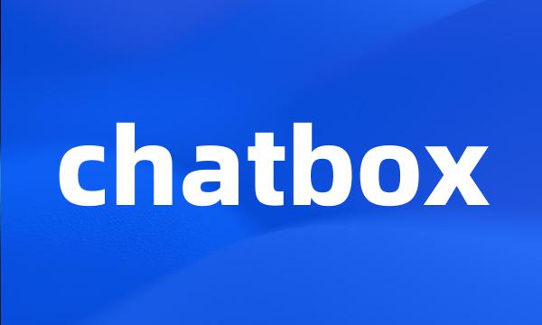 chatbox