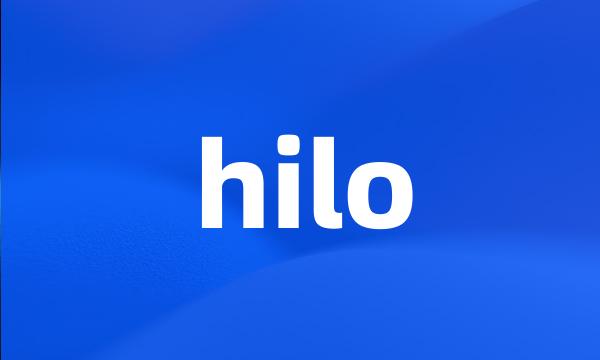 hilo