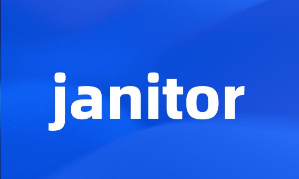 janitor