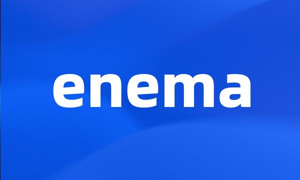 enema