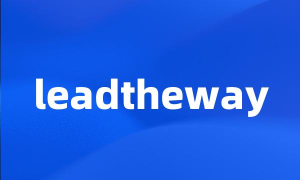 leadtheway