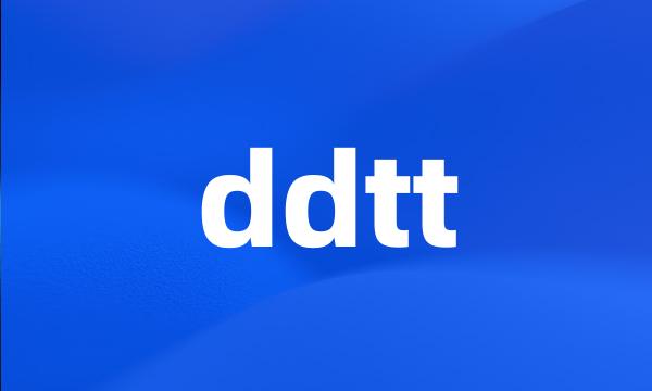 ddtt