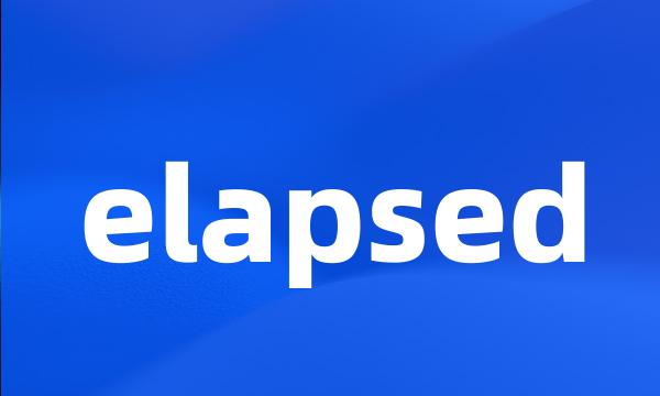 elapsed