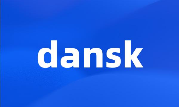 dansk