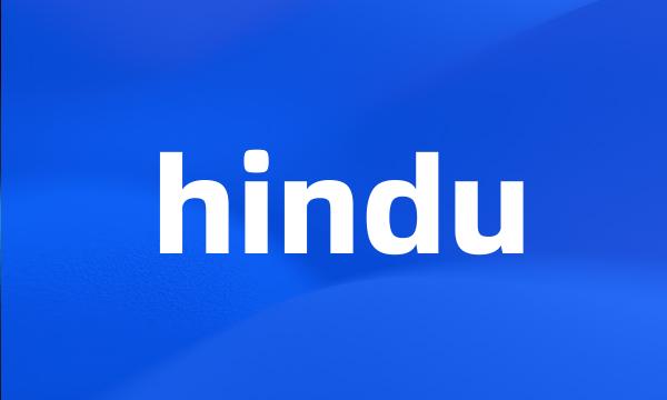 hindu