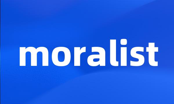 moralist