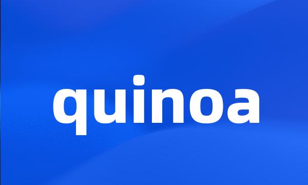 quinoa