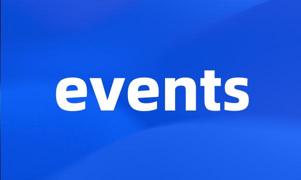 events