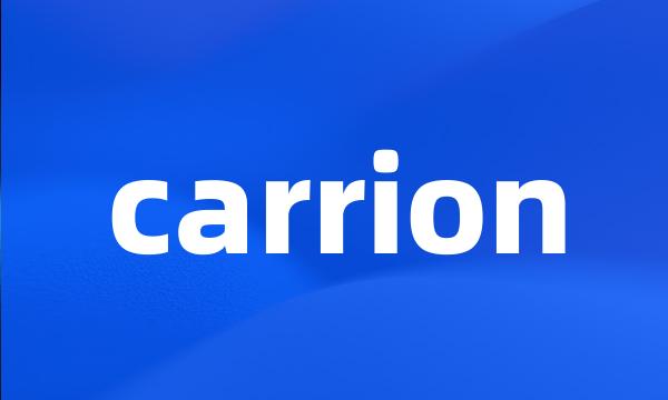 carrion