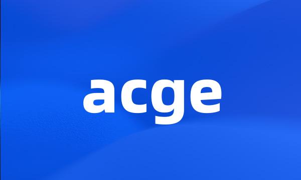 acge