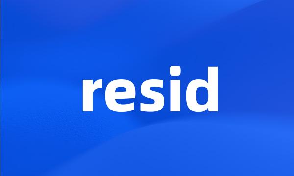 resid