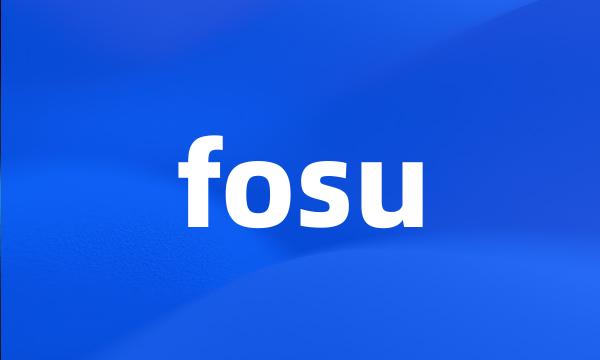 fosu