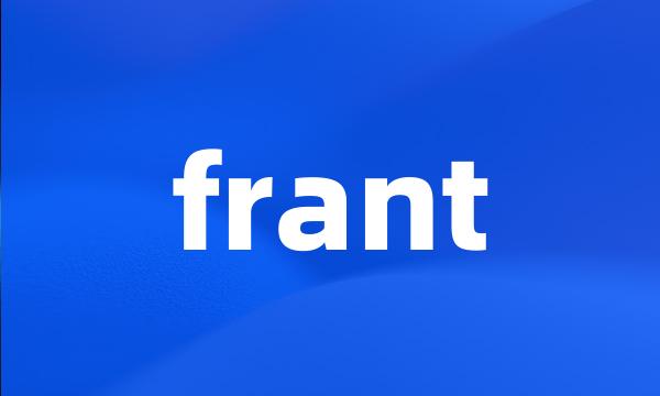 frant