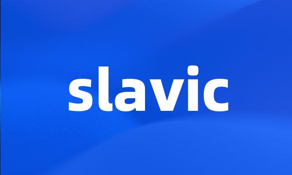 slavic