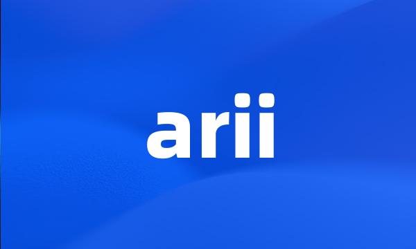 arii