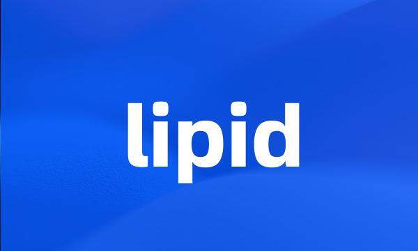 lipid