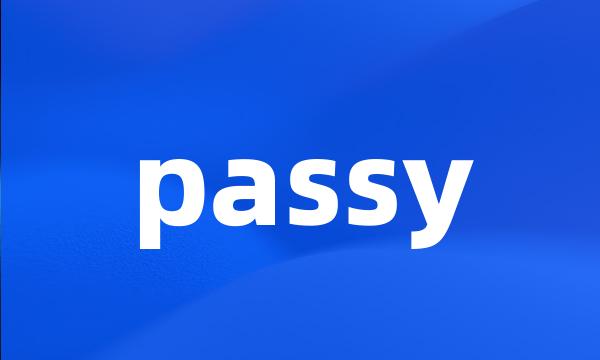 passy