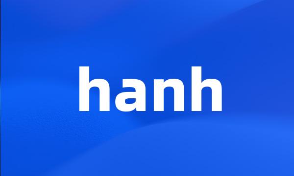 hanh