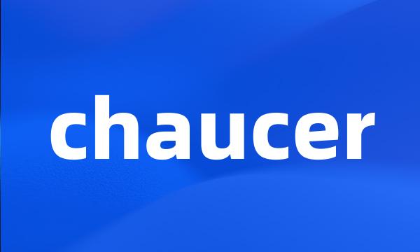 chaucer