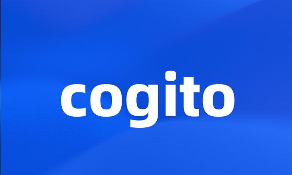 cogito