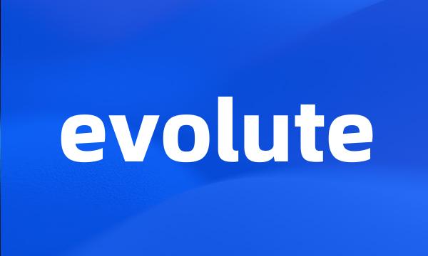 evolute