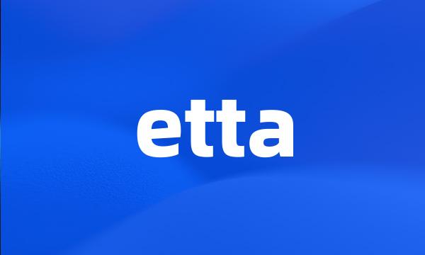 etta