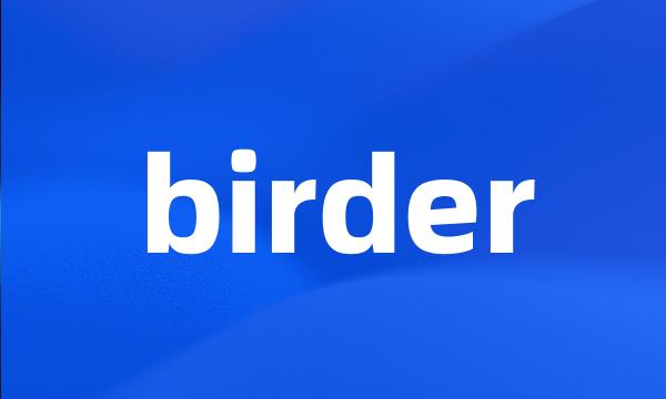 birder