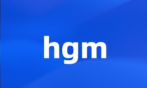 hgm