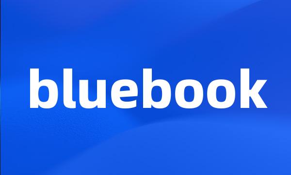 bluebook