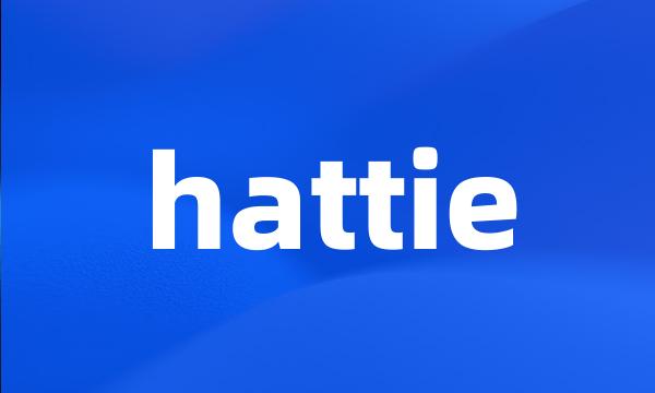 hattie