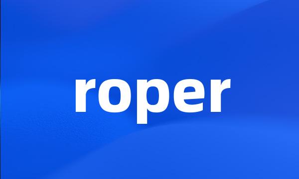 roper