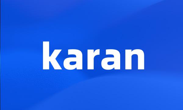 karan