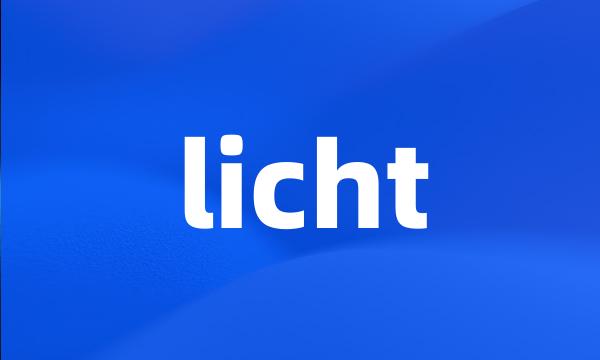 licht