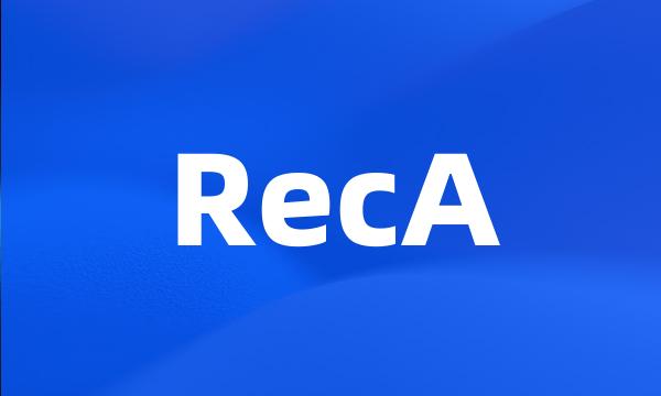 RecA