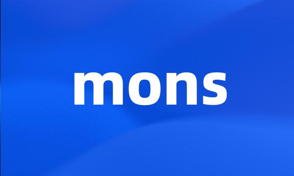 mons